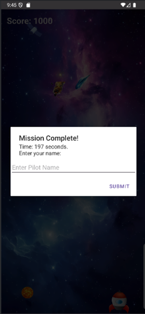 Screenshot of Newtonian Orbiter
